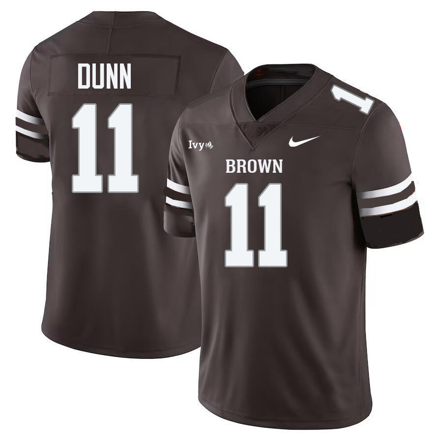 Brown Bears #11 Tommy Dunn College Football Jerseys,Uniforms Stitched-Brown